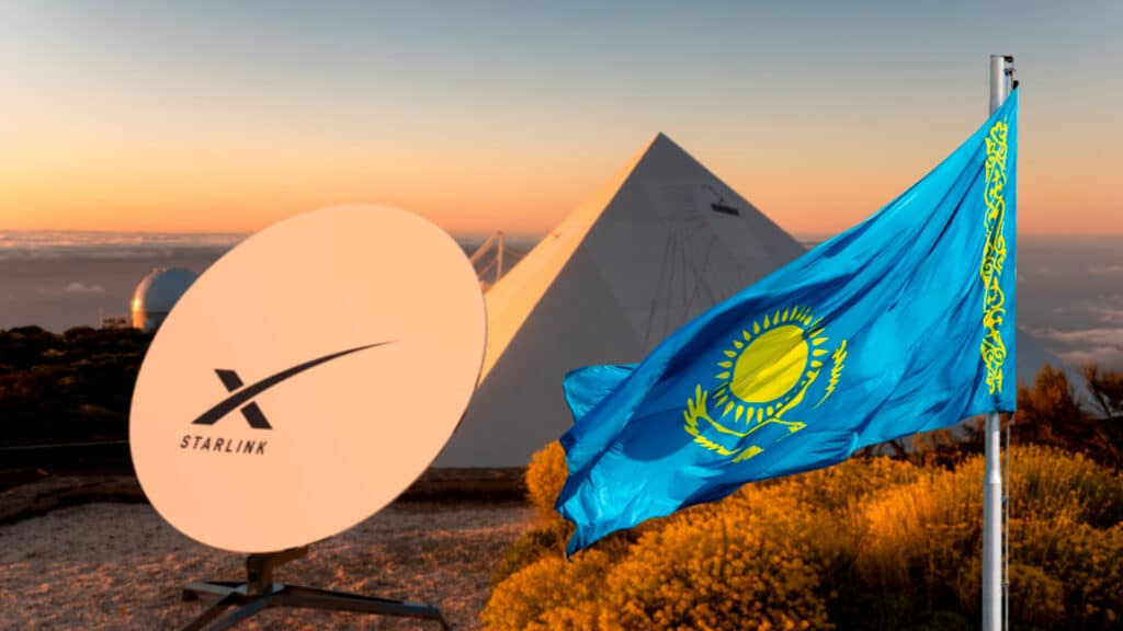 STARLINK в Казахстане